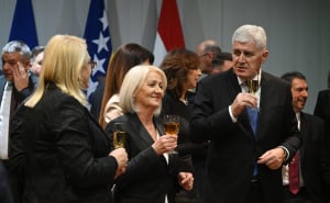 Foto: N. G. / Radiosarajevo.ba / Božićni prijem kod Borjane Krišto