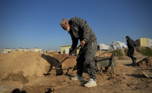 FOTO: AA / Grobar u Gazi