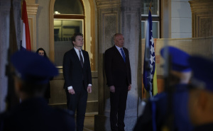 Foto: A. K. / Radiosarajevo.ba / Helez primio nizozemskog ministra odbrane Rubena Brekelmansa