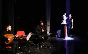 Foto: A. K. / Radiosarajevo.ba / Performans "Triptih" u Sarajevu