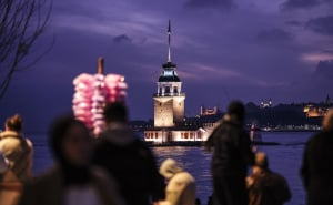 FOTO: AA / Pogled na Djevojačku kulu u Istanbulu