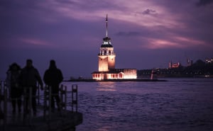 FOTO: AA / Pogled na Djevojačku kulu u Istanbulu