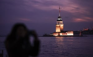 FOTO: AA / Pogled na Djevojačku kulu u Istanbulu