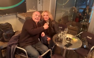 Foto: Facebook @inela.nogic / Inela Nogić i Milomir Kovačević Strašni