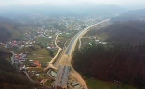 Foto: Prtscr/Youtube / Radovi na autoputu na koridoru Vc (@Ermin Mašić)