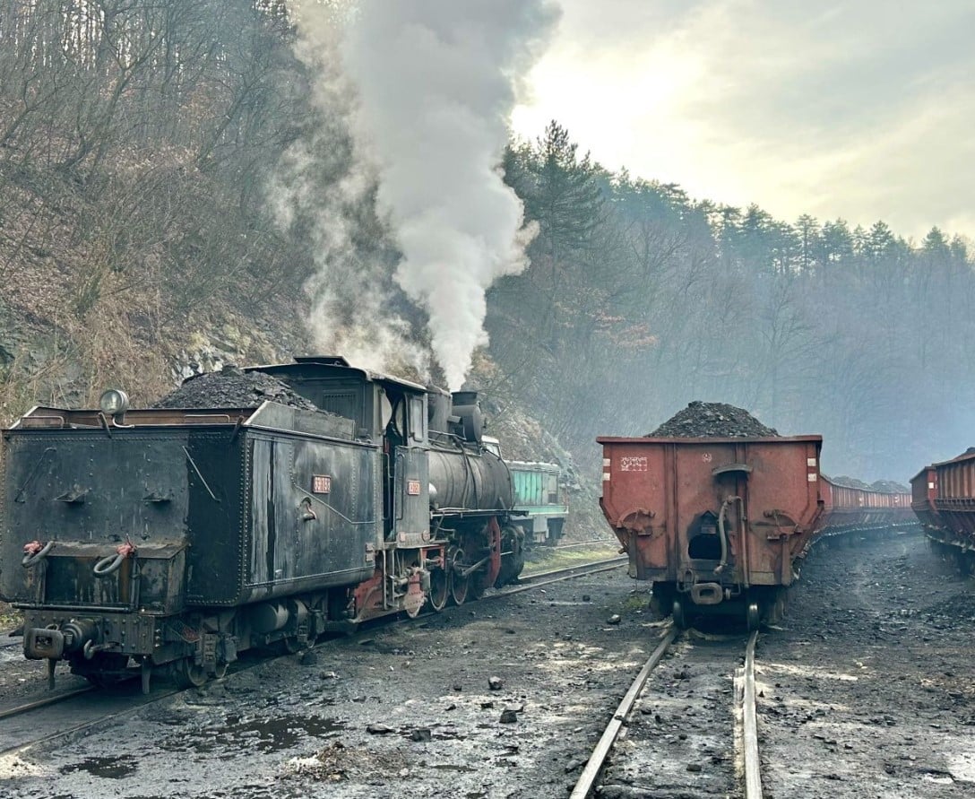 Parna lokomotiva u RMU Banovići i Nermin Husanović