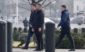 Foto: N. G. / Radiosarajevo.ba / Lideri vladajuće koaliciji stigli na sastanak u Ambasadu SAD