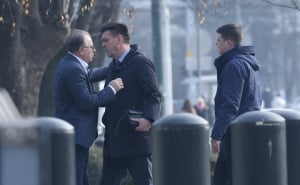 Foto: N. G. / Radiosarajevo.ba / Lideri vladajuće koaliciji stigli na sastanak u Ambasadu SAD