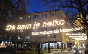 Foto: Radiosarajevo.ba / Posebna počast odata Pimpeku u njegovom Sarajevu