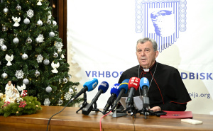 Foto: N.G./Radiosarajevo.ba / Vrhbosanski nadbiskup mons. Tomo Vukšić
