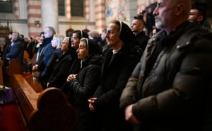 Foto: A. K. / Radiosarajevo.ba / Božićno bdijenje u Katedrali Srca Isusova