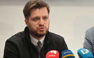 Foto: N. G. / Radiosarajevo.ba / Potpisivanje sporazuma o finansiranju projekta "Radovi na sanaciji klizišta na lokalitetu Curine njive - Istočni Stari Grad"