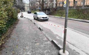 Foto: Općina Centar / Postavljeni izdignuti ivičnjaci