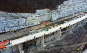 Foto: YouTube / Koridor 5c Autoput od Zenice do Nemile u izgradnji