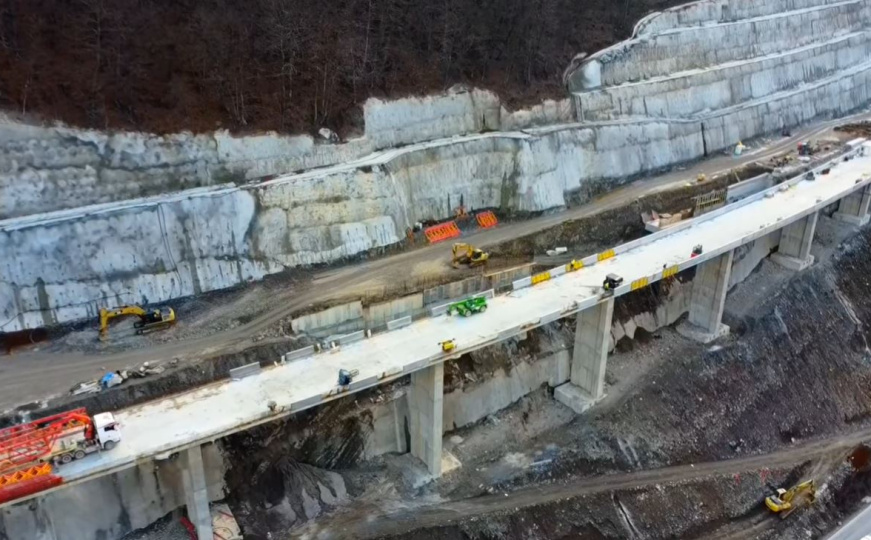 Koridor 5c Autoput od Zenice do Nemile u izgradnji