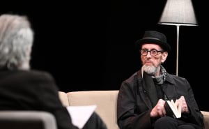 Foto: N. G. / Radiosarajevo.ba / Selvedin Avdić i Semezdin Mehmedinović u SARTR-u