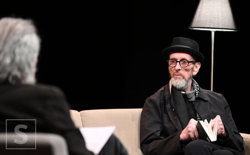 Selvedin Avdić i Semezdin Mehmedinović u SARTR-u