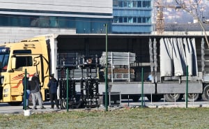 Foto: A. K. / Radiosarajevo.ba / Pripreme u toku za javni doček Nove godine iza SCC-a