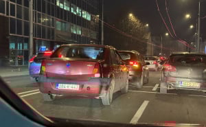 FOTO: Radiosarajevo.ba / Udes na Skenderiji