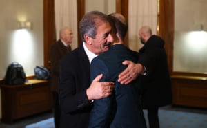 Foto: Dž. K. / Radiosarajevo.ba / Oproštaj palestinskog ambasadora u BiH Razeqa Namoore