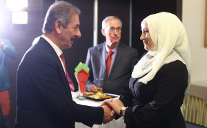 Foto: Dž. K. / Radiosarajevo.ba / Oproštaj palestinskog ambasadora u BiH Razeqa Namoore