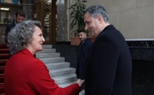 Foto: Kabinet Denisa Bećirovića / Denis Bećirović i Jasmina Selimović