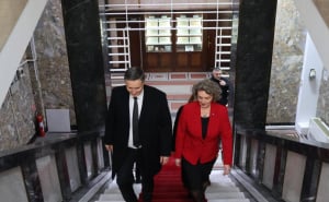 Foto: Kabinet Denisa Bećirovića / Denis Bećirović i Jasmina Selimović