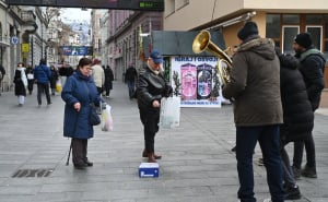 Foto: N. G. / Radiosarajevo.ba / Trubači na ulicama Sarajeva