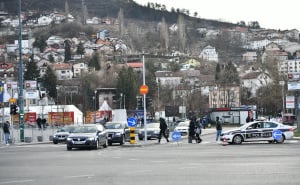 Foto: A. K. / Radiosarajevo.ba / Zatvoren saobraćaj