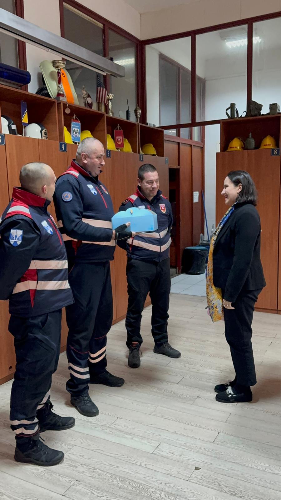 Načelnica Karić obišla dežurne službe