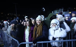 Foto: Dž. K. / Radiosarajevo.ba / Nastupom Divanhane počeo centralni program novogodišnjeg dočeka