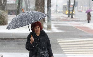 Foto: Dž. K. / Radiosarajevo.ba / Snijeg u Sarajevu