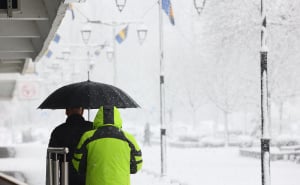 Foto: Dž. K. / Radiosarajevo.ba / Snijeg u Sarajevu