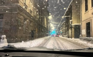 Foto: Čitatelj/Radiosarajevo.ba / Snijeg na ulicama Sarajeva