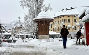 Foto: A. K. / Radiosarajevo.ba / Sarajevo okovano snijegom, 5. januar