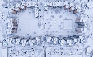 Foto: Armin Durgut / Pixsell / Pogled na Sarajevo iz zraka