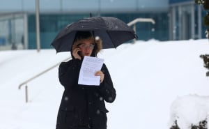 Foto: Dž. K. / Radiosarajevo.ba / Ledena kiša