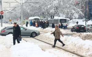 Foto: Dž. K. / Radiosarajevo.ba / Tramvajska stajališta u Sarajevu, 5. januar 2026. godine