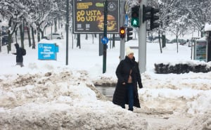 Foto: Dž. K. / Radiosarajevo.ba / Tramvajska stajališta u Sarajevu, 5. januar 2026. godine