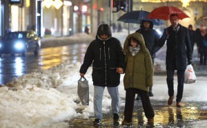 Foto: Dž. K. / Radiosarajevo.ba / Snijeg u Sarajevu