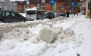 Foto: Dž. K. / Radiosarajevo.ba / Snijeg na Dobrinji