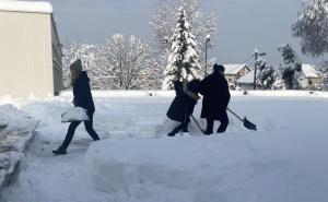 Foto: Press služba KS / Čišćenje sarajevskih škola