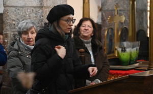 Foto: N. G. / Radiosarajevo.ba / Pravoslavni vjernici proslavljaju Badnji dan