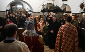 Foto: N. G. / Radiosarajevo.ba / Pravoslavni vjernici proslavljaju Badnji dan