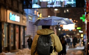 Foto: N.G./Radiosarajevo.ba / Šetnja i snijeg u Sarajevu