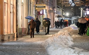Foto: N.G./Radiosarajevo.ba / Šetnja i snijeg u Sarajevu