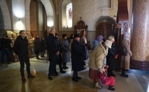 Foto: Dž.K. / Radiosarajevo.ba / Božićna liturgija u Sabornoj crkvi u Sarajevu