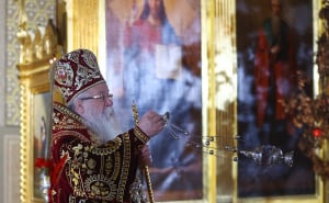 Foto: Dž.K. / Radiosarajevo.ba / Božićna liturgija u Sabornoj crkvi u Sarajevu