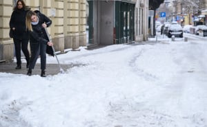 Foto: Neva Zganec/PIXSELL / Snijeg u Zagrebu
