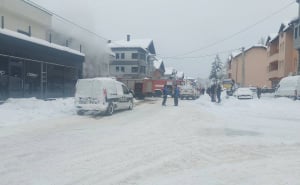 Foto: RTV Sana / Požar u objektu